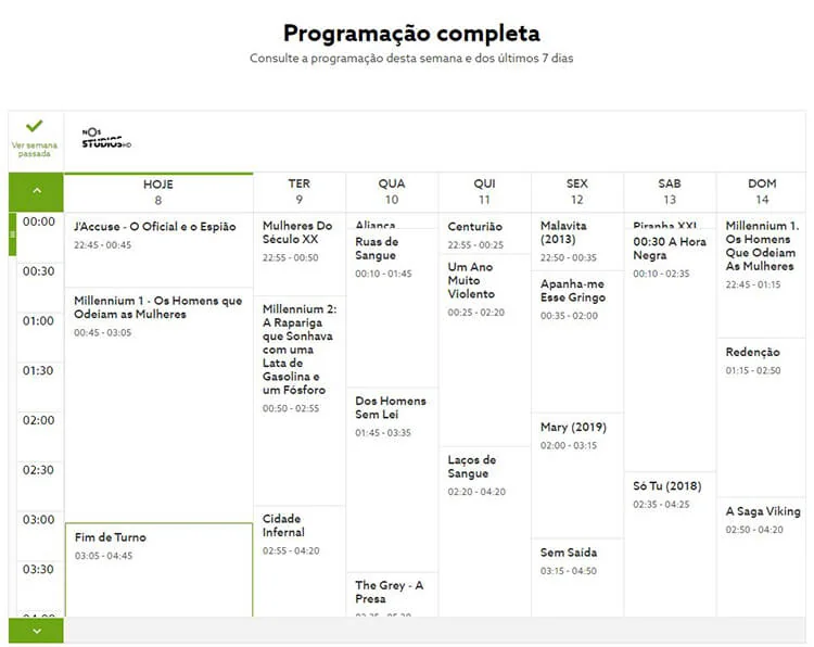 Guia TV NOS Studios