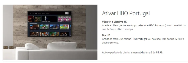 hbo na vodafone