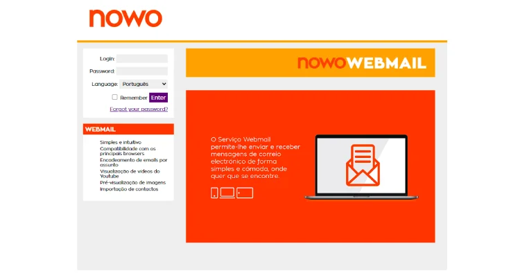 login nowo webmail