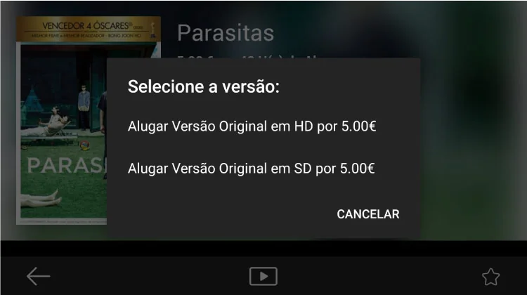 alugar MEO Videoclube