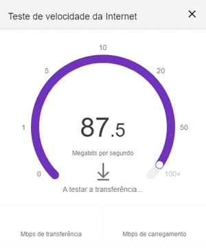 Speedtest Google