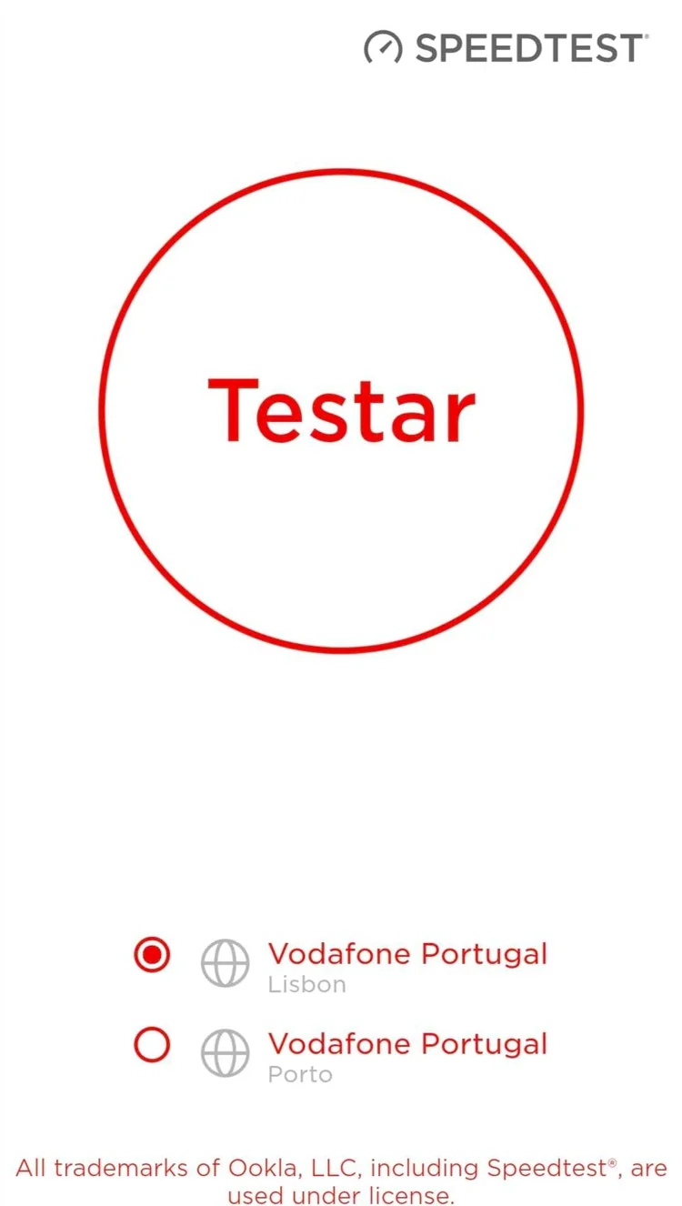 Speedtest Vodafone V5