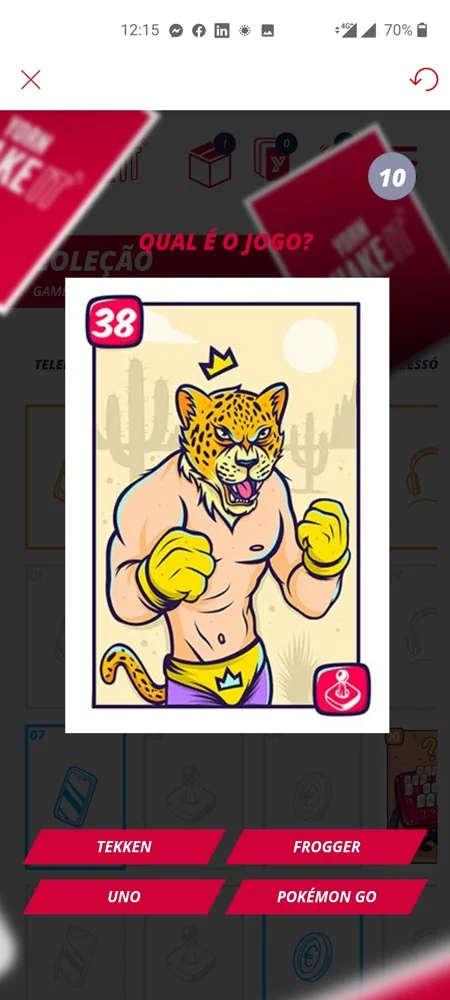 Cartas de Coleção Yorn Shake It